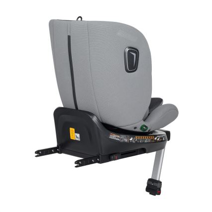 PETITE&MARS - Fotelik samochodowy TWISTGUARD PRO i-Size 40-150 cm (0-36 kg) szary