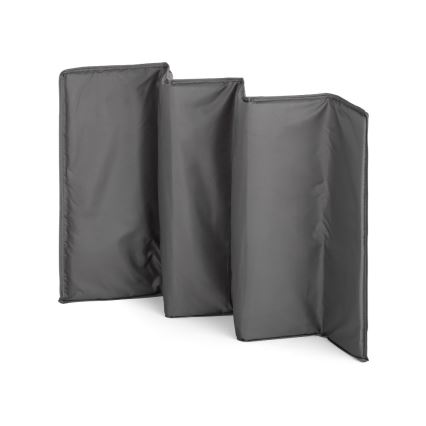 PETITE&MARS - Łóżeczko turystyczne KOOT Lite ciemnoszary