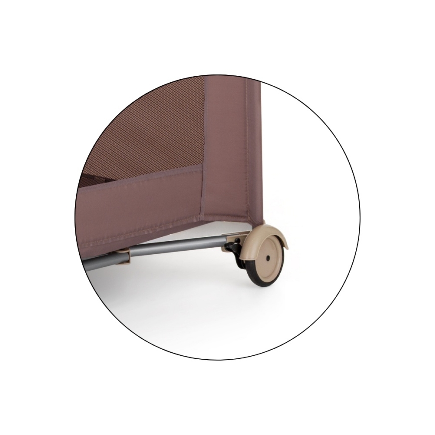 PETITE&MARS - Łóżeczko turystyczne NYJA Elegant Dreamlines Mocha