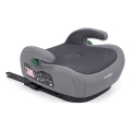 PETITE&MARS - Poduszka na siedzenie samochodowe OPTIMUS PRO i-Size 125-150 cm (22-36 kg) szary