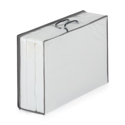 PETITE&MARS - Składany materac podróżny FOLDIE 120x60 cm biały