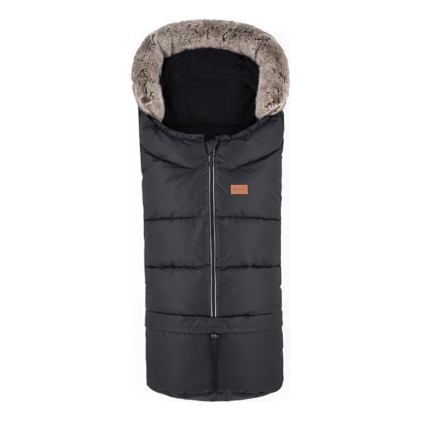 PETITE&MARS - Śpiwór dziecięcy 4 w 1 ARCTIC Forever Black