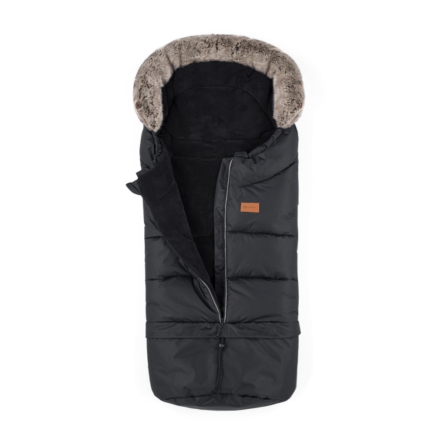 PETITE&MARS - Śpiwór dziecięcy 4 w 1 ARCTIC Forever Black