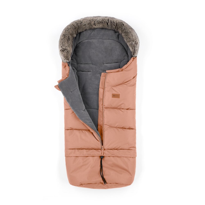 PETITE&MARS - Śpiwór dziecięcy 4 w 1 ARCTIC Pastel Peach