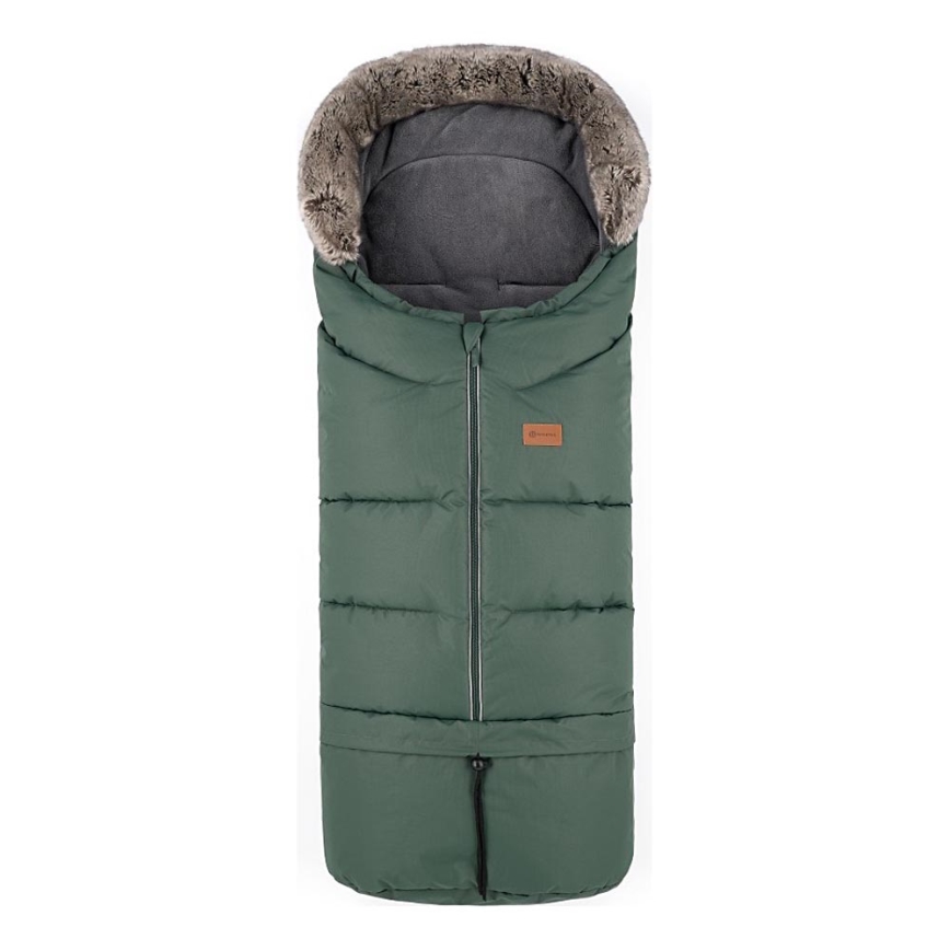 PETITE&MARS - Śpiwór dziecięcy 4 w 1 ARCTIC Veritable Khaki