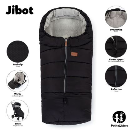 PETITE&MARS - Śpiworek dla dziecka 3w1 JIBOT brązowy