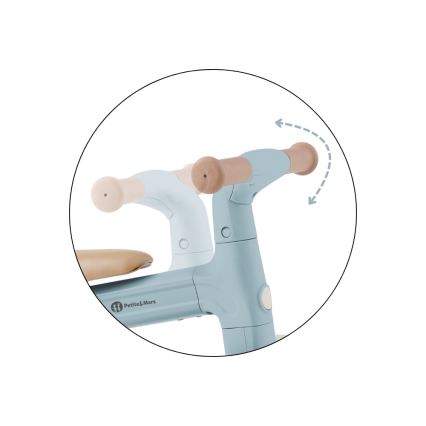 PETITE&MARS - Trójkołowy rowerek dziecięcy 3 w 1 BINGO Stering Blue