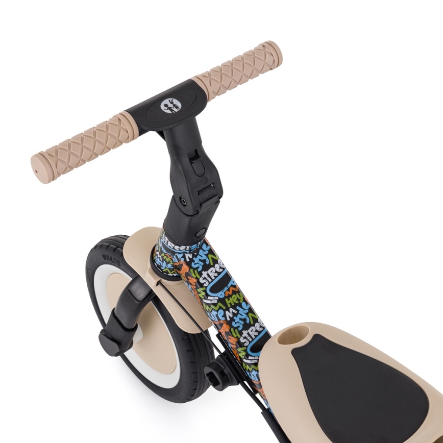 PETITE&MARS - Trójkołowy rowerek dziecięcy 5 w 1 TURBO LIMITED City Beat