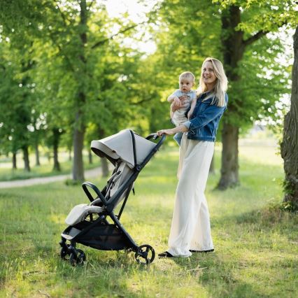 PETITE&MARS - Wózek spacerowy FLIP Platinum Grey