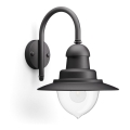 Philips 01652/30/PN - Kinkiet zewnętrzny RAINDROP 1xE27/60W/230V IP44