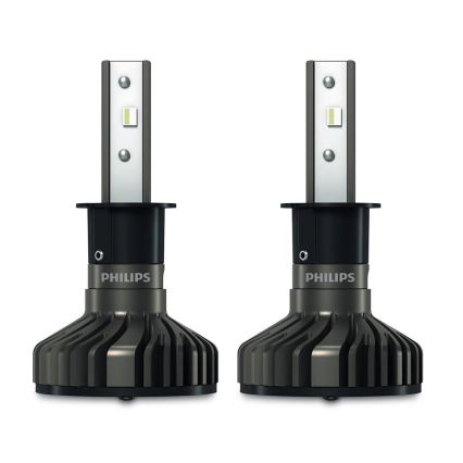 Philips 11336U91X2 - ZESTAW 2x LED Żarówka samochodowa Ultinon Pro9100 H3 PK22s/13,2W/12/24V 5800K