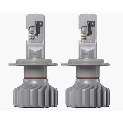 Philips 11342U6000X2 - ZESTAW 2x LED Żarówka samochodowa Ultinon Pro6000 H4 PX426d/18W/12V 5800K