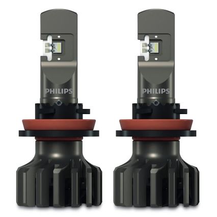 Philips 11362U91X2 - ZESTAW 2x LED Żarówka samochodowa Ultinon 9100 H11 PGJ19-2/13,2W/12/24V 5800K
