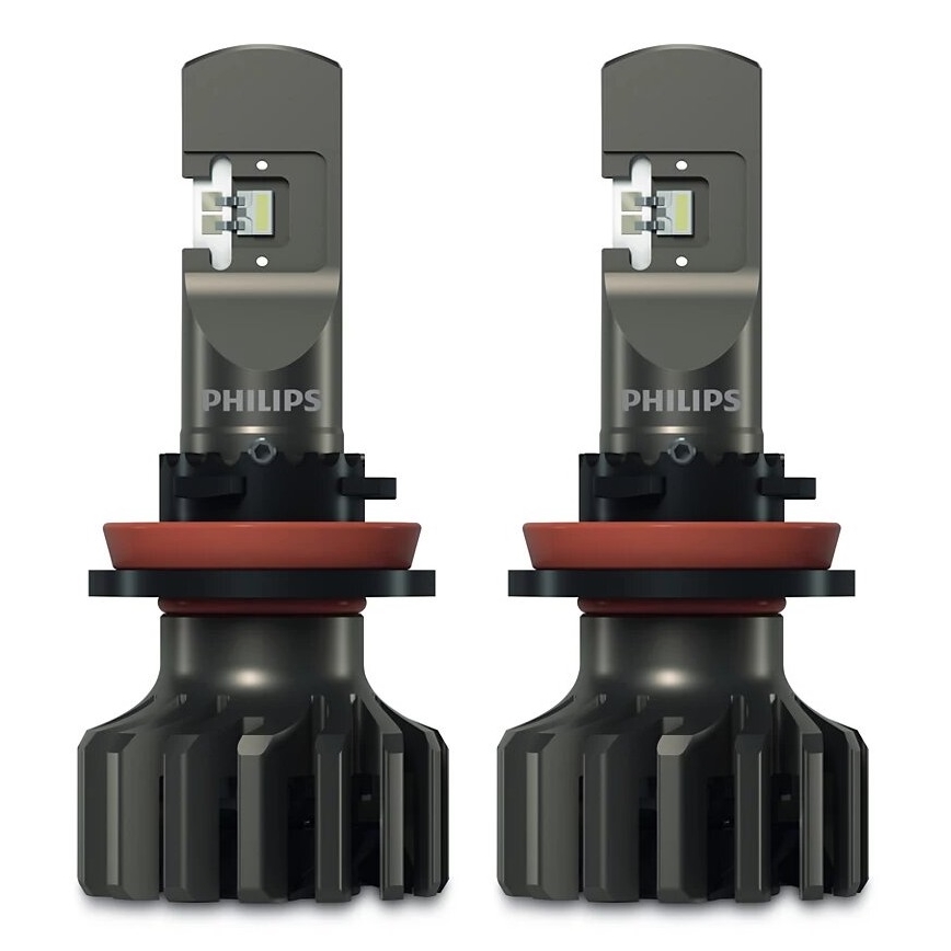 Philips 11362U91X2 - ZESTAW 2x LED Żarówka samochodowa Ultinon 9100 H11 PGJ19-2/13,2W/12/24V 5800K
