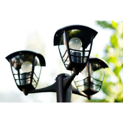 Philips - Lampa zewnętrzna 3xE27/60W/230V