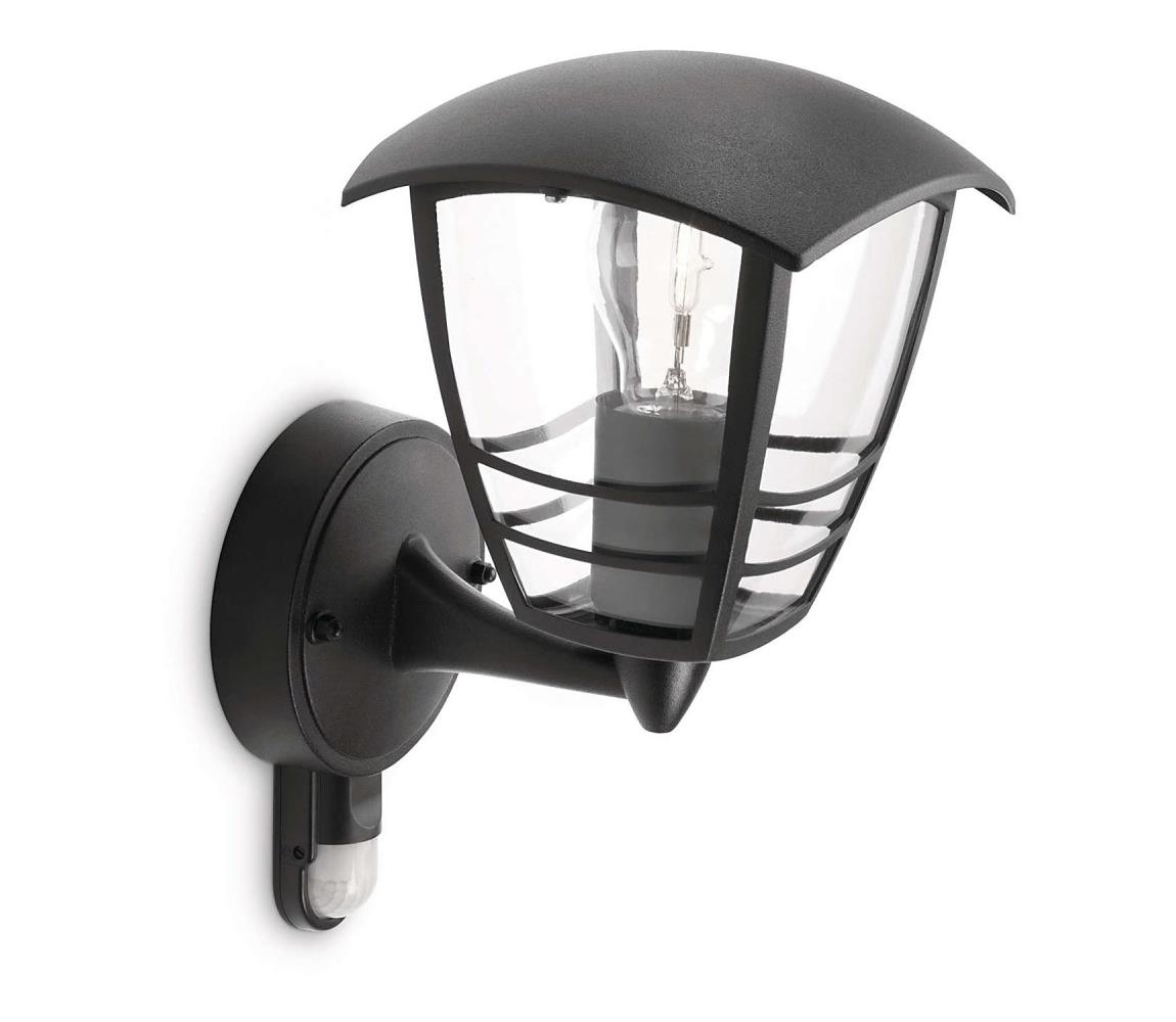 Philips 15388/30/16 - Kinkiet zewnętrzny z czujnikiem CREED 1xE27/60W