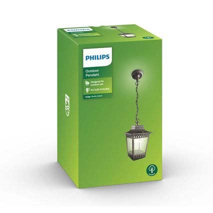 Philips 15406/86/PN - Żyrandol zewnętrzny HEDGE 1xE27/60W/230V IP44