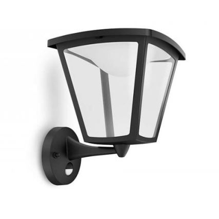Philips 15488/30/16 - LED lampa zewnętrzna z czujnikiem ruchu COTTAGE 1xLED/4,5W/230V
