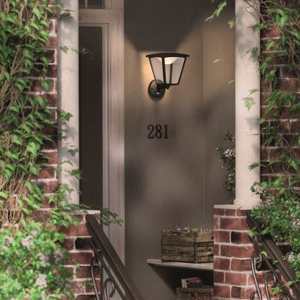 Philips 15488/30/16 - LED lampa zewnętrzna z czujnikiem ruchu COTTAGE 1xLED/4,5W/230V