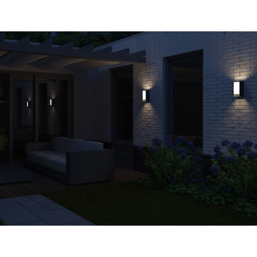 Philips 16352/93/16 - Kinkiet zewnętrzny MYGARDEN BRIDGE 1xE27/15W/230V