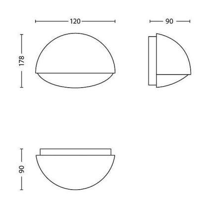 Philips 16407/93/16 - LED lampa zewnętrzna MYGARDEN DUST 1xLED/3W/230V