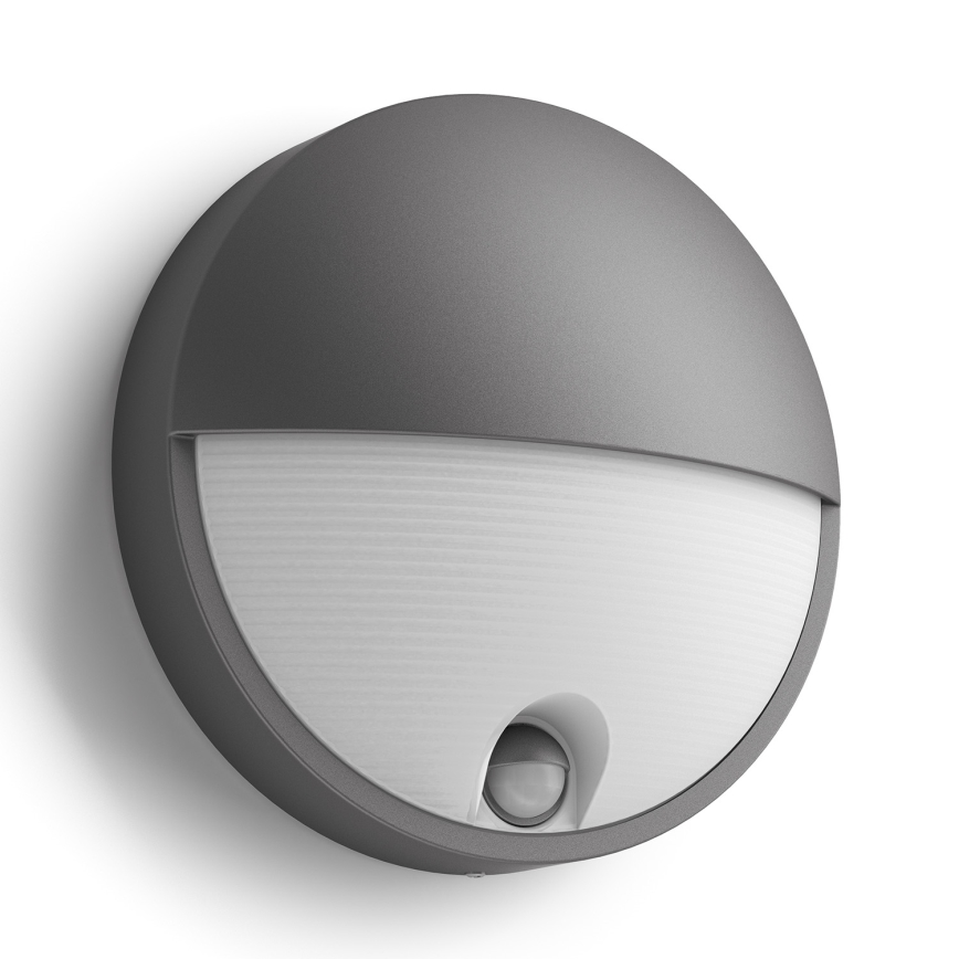 Philips 16456/93/16 - LED zewnętrzny kinkiet z czujnikiem ruchu MYGARDEN CAPRICORN LED/6W/230V
