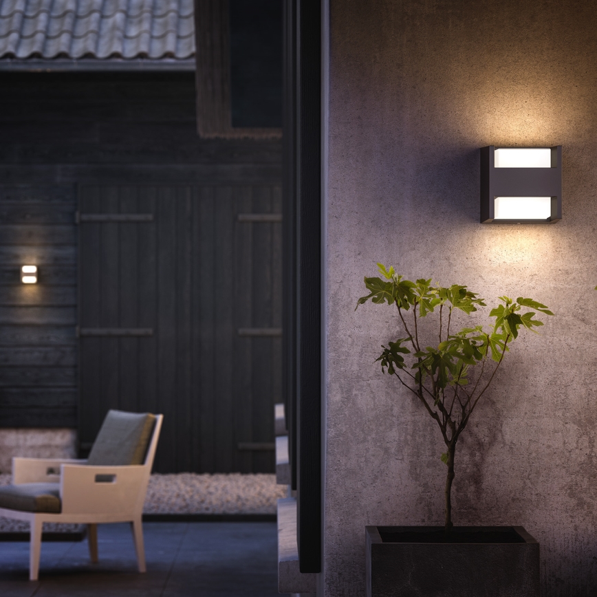 Philips 16459/93/16 - LED kinkiet zewnętrzny MYGARDEN ARBOUR 2xLED/4,5W/230V