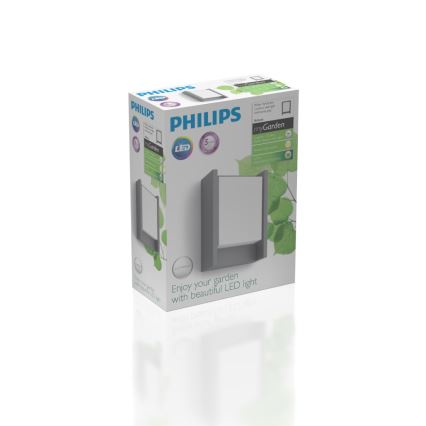 Philips - LED Kinkiet zewnętrzny LED/6W/230V 2700K IP44