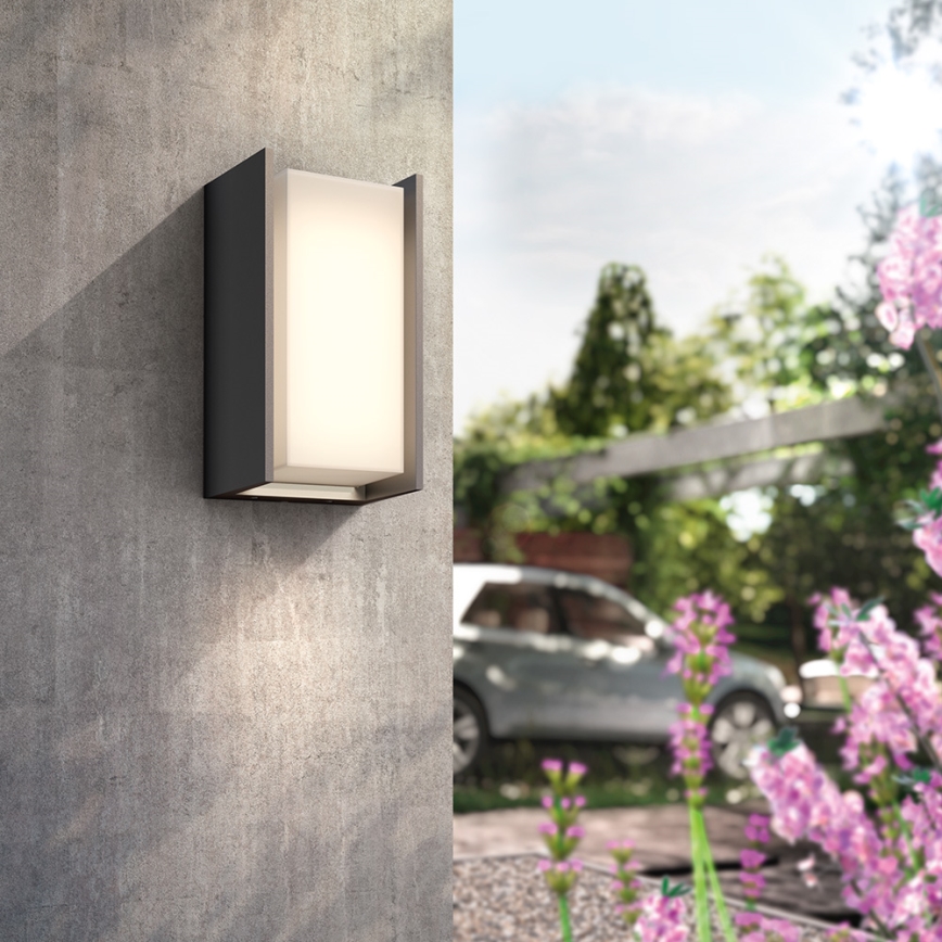 Philips 16472/93/P0 - LED Kinkiet zewnętrzny HUE TURACO 1xE27/9,5W/230V