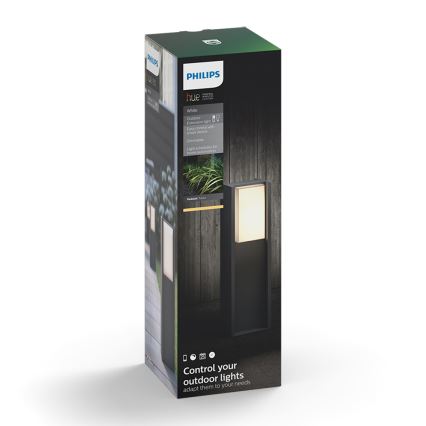 Philips - LED Ściemnialna lampa zewnętrzna Hue TURACO 1xE27/9,5W/230V IP44