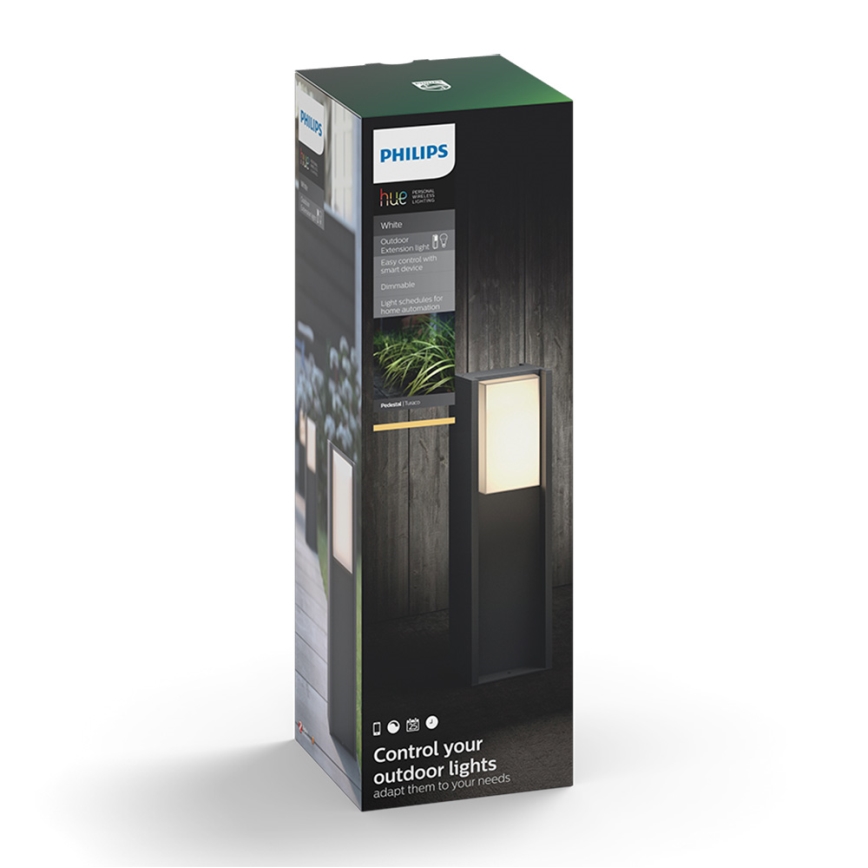 Philips 16473/93/P0 - LED Kinkiet ściemnalny HUE TURACO 1xE27/9,5W/230V
