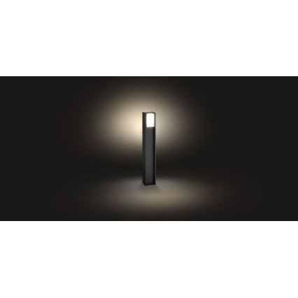 Philips - LED Ściemnialna lampa zewnętrzna Hue TURACO 1xE27/9,5W/230V