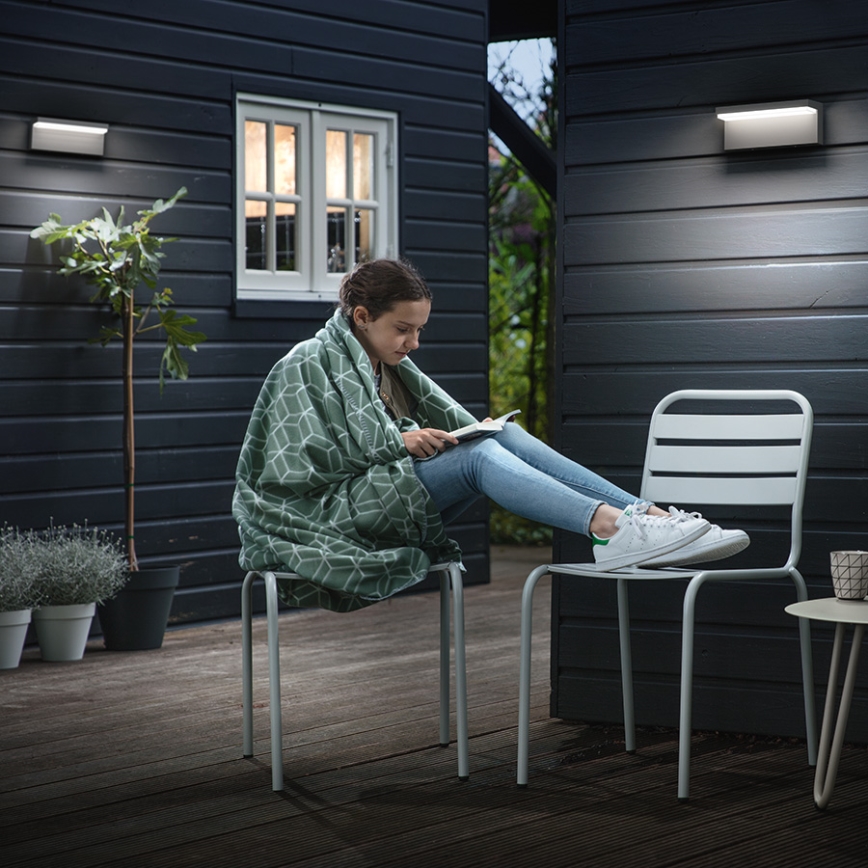 Philips 16483/93/P3 - LED Kinkiet zewnętrzny MYGARDEN BUSTAN 2xLED/4,5W