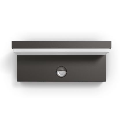 Philips 16484/93/P0 - LED Kinkiet zewnętrzny z czujnikiem BUSTAN 2xLED/4,5W