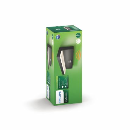 Philips 16484/93/P3 - LED Kinkiet zewnętrzny z czujnikiem BUSTAN 2xLED/4,5W