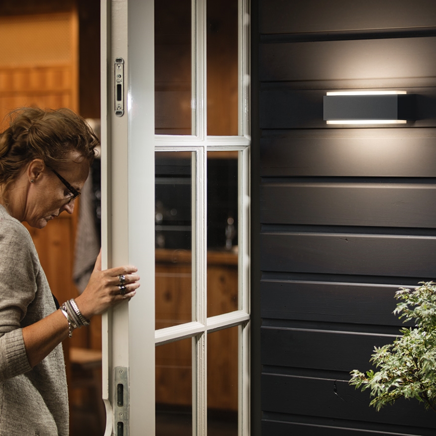 Philips 16487/93/P0 - Kinkiet zewnętrzny MYGARDEN STRATOSPHERE 2xLED/4,5W