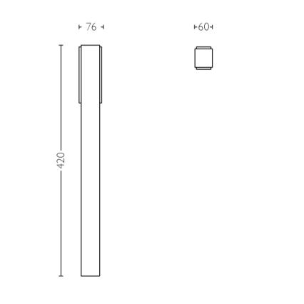 Philips - Oświetlenie zewnętrzne 2xLED/4,5W