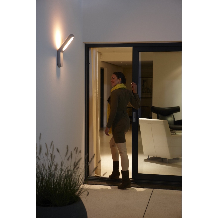 Philips 16910/93/16 - Lampa zewnętrzna ECOMYGARDEN SEABREEZE 1x2G7/11W/230V