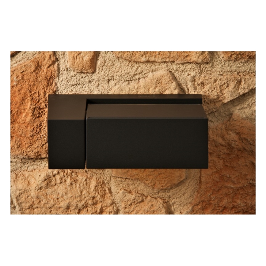 Philips 16942/93/16 - Kinkiet zewnętrzny MYGARDEN BORDER 1xE27/23W/230V