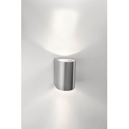 Philips 17101/47/16 - Ściemnialny kinkiet zewnętrzny STARLING 2xGU10/75W/230V IP44