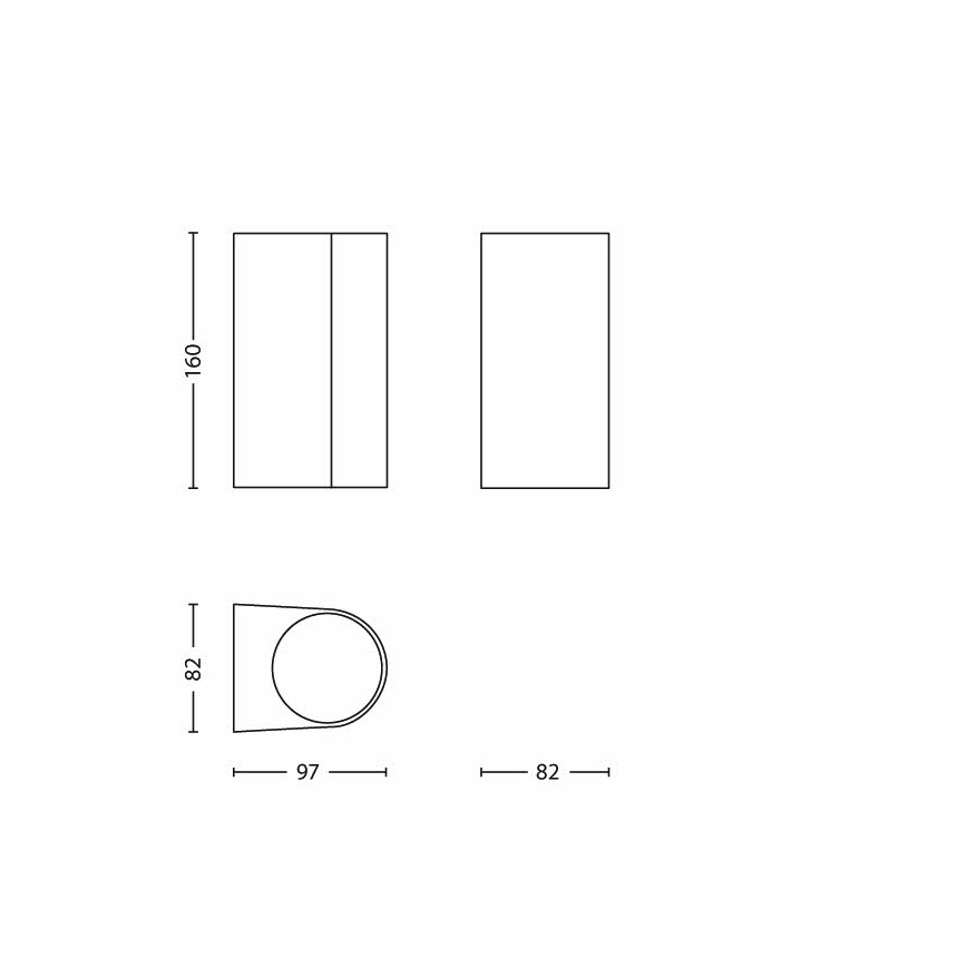 Philips - Oświetlenie zewnętrzne 2xGU10/35