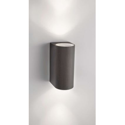 Philips 17102/86/16 - Kinkiet zewnętrzny MYGARDEN NIGHTINGALE 2xGU10/35W/230V