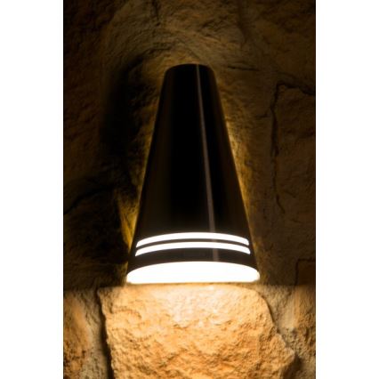 Philips 17226/47/16 - Kinkiet zewnętrzny ECOMOODS 1xE27/15W/230V stal nierdzewna