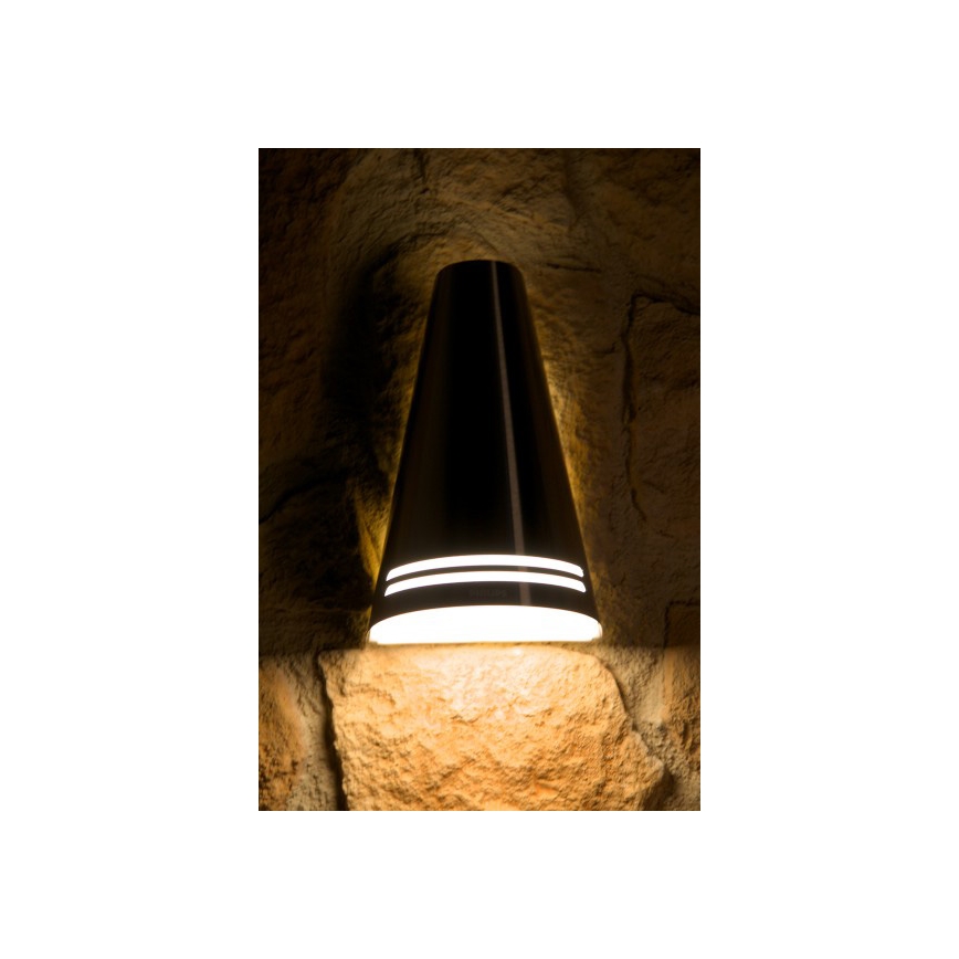 Philips 17226/47/16 - Kinkiet zewnętrzny ECOMOODS 1xE27/15W/230V stal nierdzewna