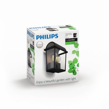 Philips 17235/30/PN - Kinkiet zewnętrzny HARVEST MyGarden 2xE27/42W/230V IP44