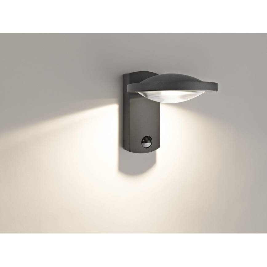 Philips 17239/93/16 - LED Lampa zewnętrzna z czujnikiem ruchu MYGARDEN FREEDOM 1xLED/3W