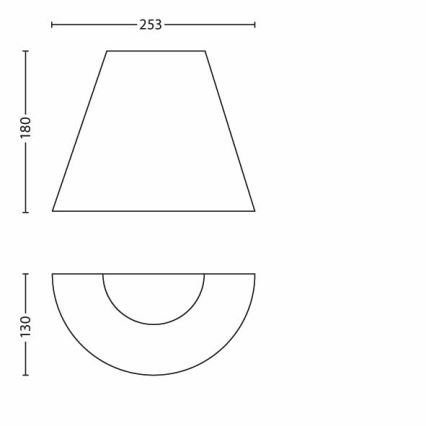 Philips 17257/42/16 - Kinkiet zewnętrzny MYGARDEN MEADOW 1xE27/20W/230V