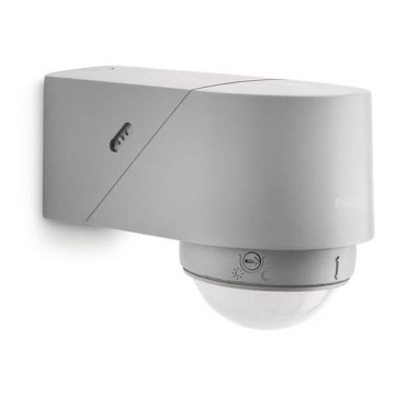 Philips 17266/87/16 - Zewnętrzny czujnik ruchu MYGARDEN BLUESKY szary IP44