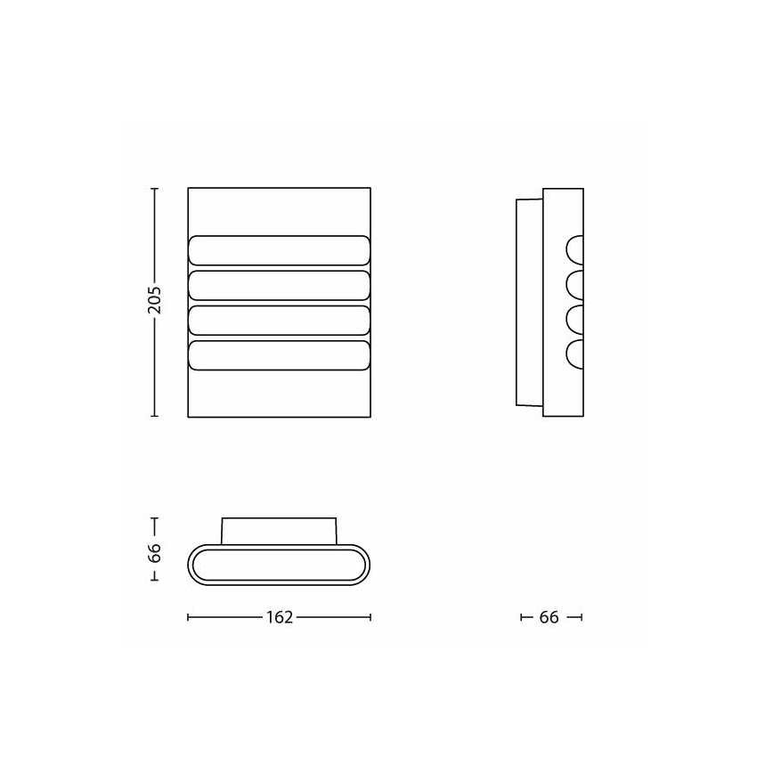Philips - oświetlenie zewnętrzne LED/3W/230V IP44
