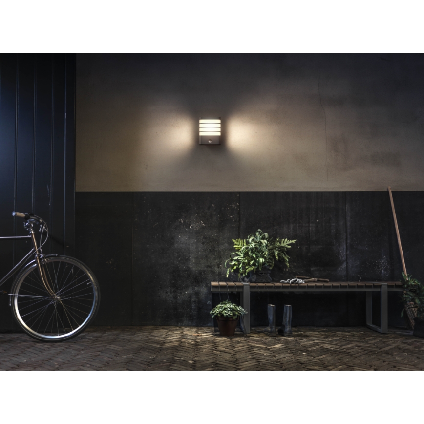 Philips - Zewnętrzny kinkiet LED z czujnikiem LED/3W/230V IP44
